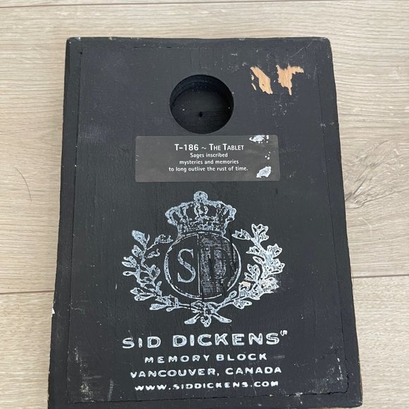 SID DICKENS RETIRED WALL TILE.  THE TABLET  T - 186 - Picture 2 of 2